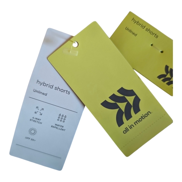 NWT All in Motion Men's Black Hybrid Shorts - Size S - Picture 5 of 7